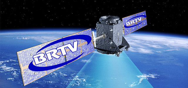   BRTV uydu yayınına