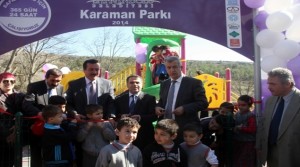 Safranbolu’da Karaman Parkı Hizmete Girdi.