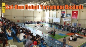 KBÜ Saf-Run Robot Yarışması Başladı