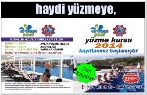 Yüzme Kursları Başladı