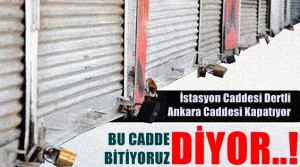 Ankara Caddesi’de Dertli…