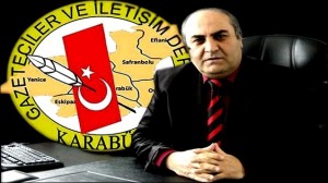 KARABÜK GAZETECİLER VE İLETİŞİM DERNEĞİ YÖNETİM KURULU BAŞKANI ÇETİNKAYA BASININ ÜZERİNDEN