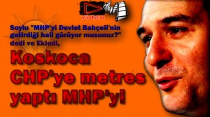 Soylu “BAHÇELİ, MHP’Yİ , CHP’YE METRES YAPTI “