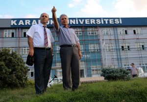 Kafkas Üniversitesi Rektöründen, KBÜ  Ziyareti