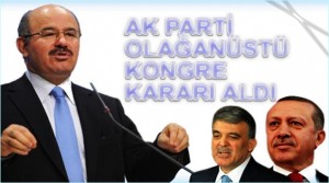 Ak Parti Olağanüstü Kongre Kararı Aldı