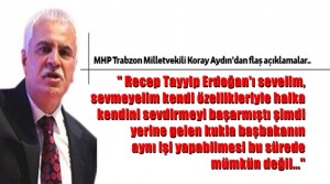 Aydın, Davutoğlu’na ” Kukla Başbakan” Dedi