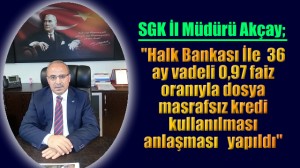 SGK, Halk Bankası İle Protokol İmzaladı..