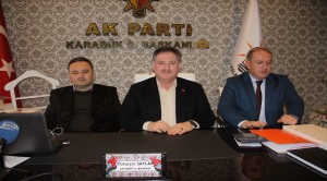 AK Parti İl Başkanı Timurçin Saylar; Başbak Prof.Dr Ahmet Davutoğlu’nun