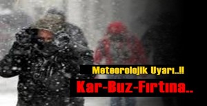 Meteorolojik Uyarı!