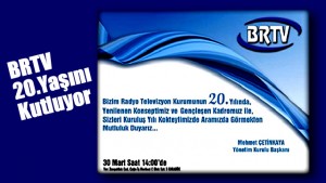   Karabük’ün  ulusal yayın yapan televizyonu Bizim Radyo Televizyonu (BRTV)