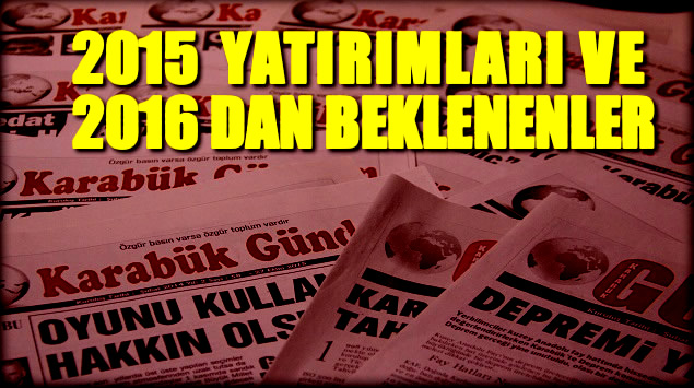 2015 GERİDE KALIRKEN, 2016