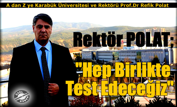 KBÜ Rektörü Prof. Dr.