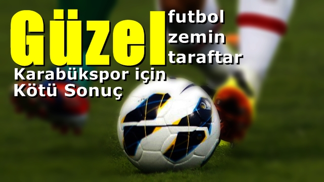 Antalyaspor 1 Karabükspor 0