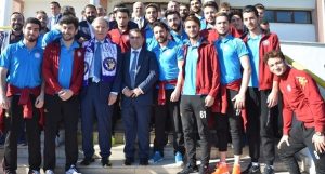 Şahin, Safranbolu Belediye Sporu Ziyaret Etti