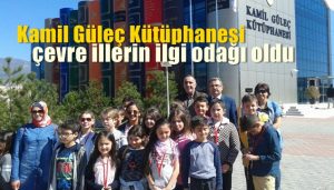  Kütüphane çevre illerin ilgi odağı oldu