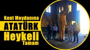 Meydan ATATÜRK Heykelini Bekliyor