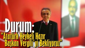 CHP; Heykel Yerine Konmayı Bekliyor !