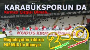 Karabükspor Mağlubiyetlere Alıştı..