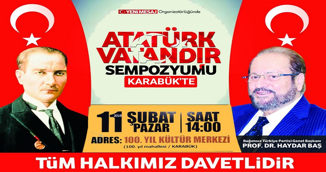     ‘Atatürk Vatandır’