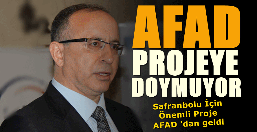 AFAD Projeye Doymuyor