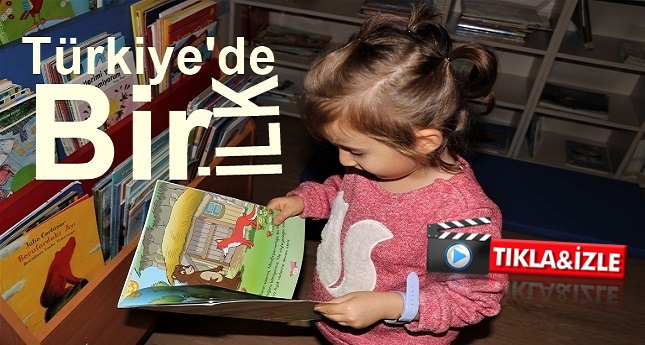 Müthiş…!! Türkiye’nin ilk bebek kütüphanesi Karabük’te açıldı