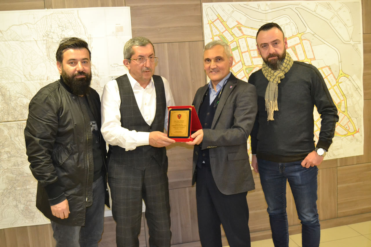 Karabükspor Yöneticilerinden Başkan Vergili’ye Ziyaret