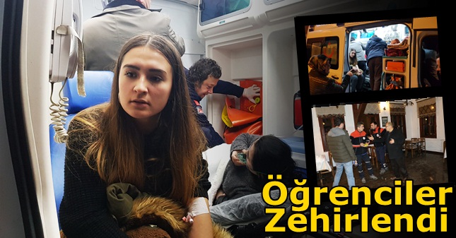 Gaz Zehirlenmesi Şüphesi..8 öğrenci Ankara’ya sevk edildi..