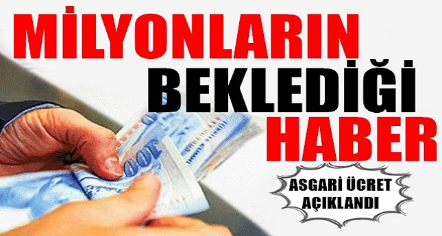 ASGARİ ÜCRET NET 2 BİN 20 TL OLDU | Karabük Haber, Karabük ...