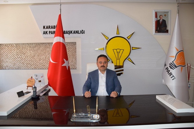 AK Parti Karabük İl Başkanı Av. İsmail Altınöz ün yeni yıl mesajı