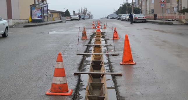 Karabük belediyesi drenaj çalışmaları devam ediyor