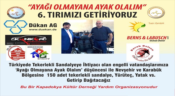 Türkiye de tekerlekli sandalyeye