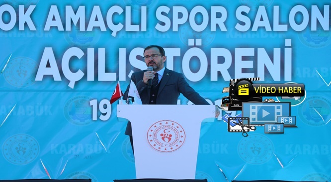 Spor Bakanı Kasapoğlu: -“Cumhurbaşkanımızı