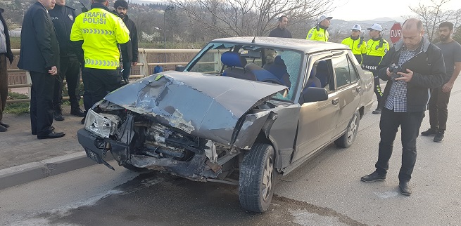 Karabük’te trafik kazası