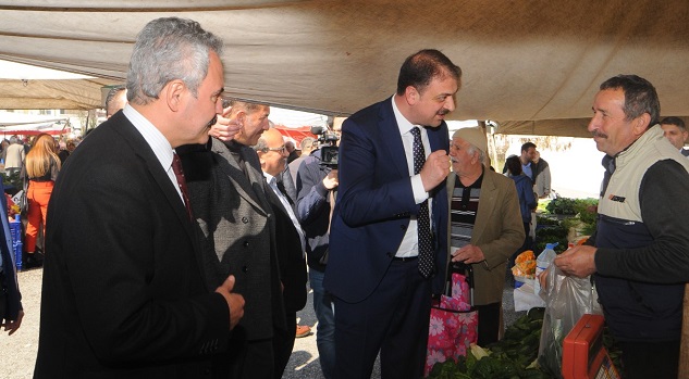 Bakan Yardımcısı Aksu Karabük’te destek istedi