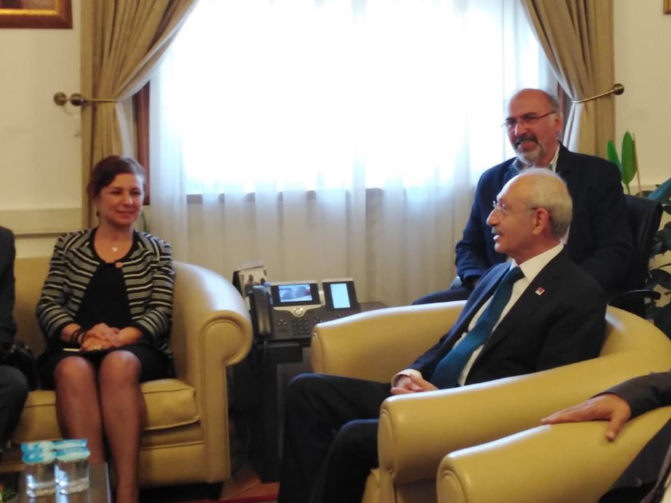 Başkan Köse, CHP genel Başkanı Kılıçdaroğlu’nu Ziyaret Etti