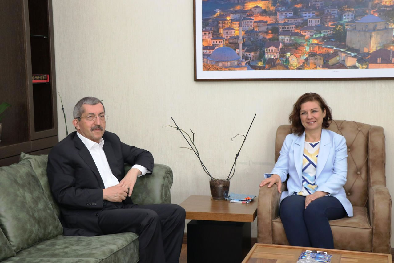 Başkan Vergili’den Safranbolu Belediye Başkanı Elif Köse’ye Ziyaret