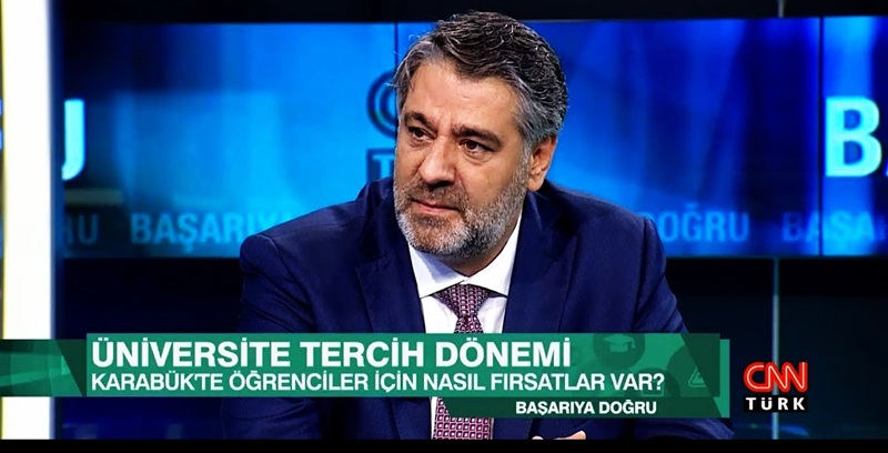 Rektör Polat KBÜ ve Karabük’ü  CNN Türk’de Anlattı