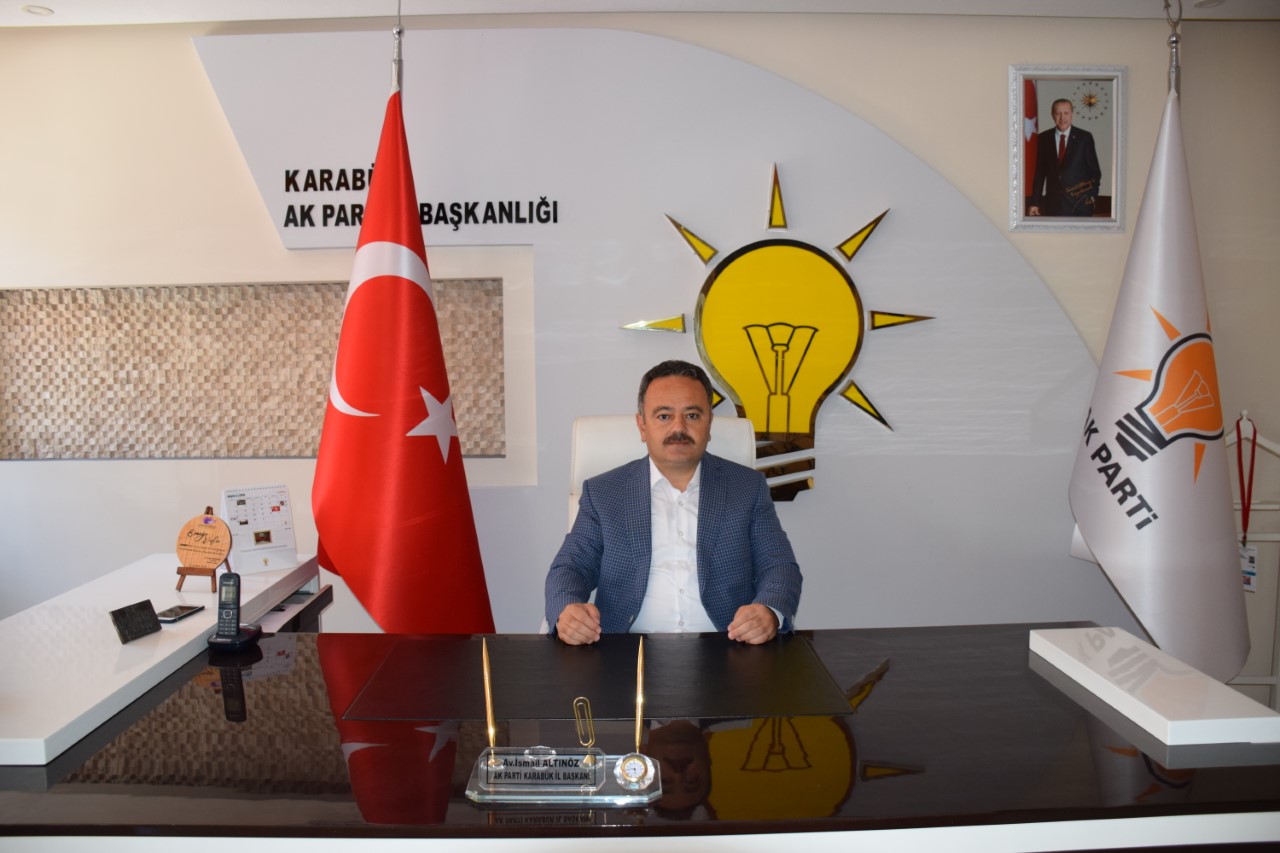 AK Parti Karabük İl Başkanı Altınöz’den Kurban Bayramı mesajı