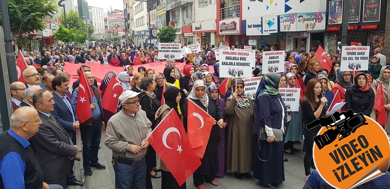 Kadın temsilcilerinden, Diyarbakır’daki Annelere destek