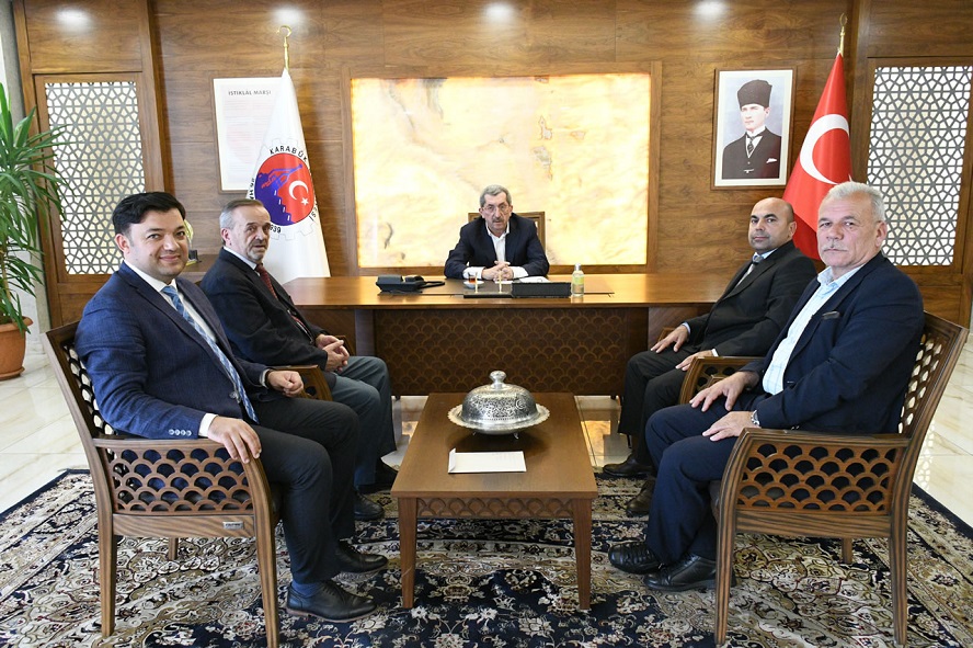 Hasankadı Belediye Başkanı Emiroğlu’ndan Başkan Vergili’ye Ziyaret
