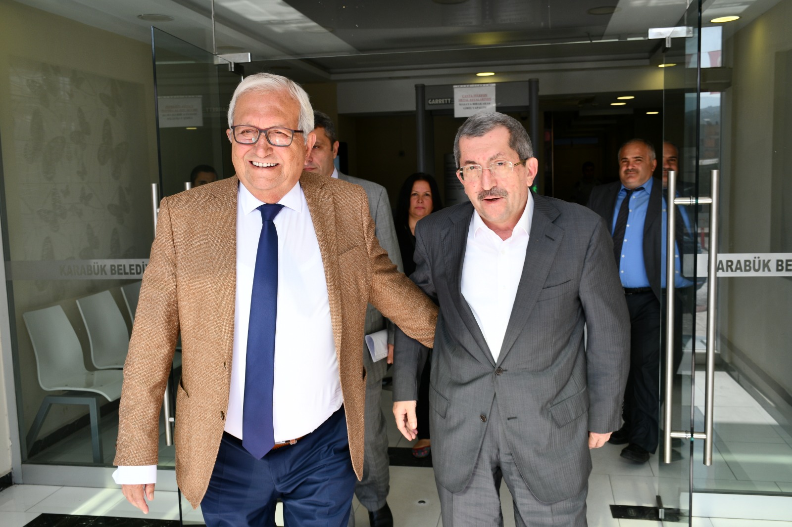Karadeniz Ereğli Belediye Başkanı Posbıyık’tan Başkan Vergili’ye Ziyaret