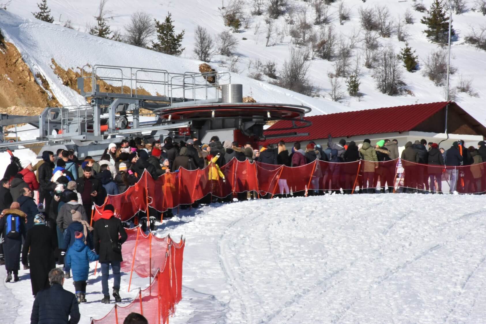 Keltepe Kayak Merkezi Hafta Sonları Dolup Taşıyor
