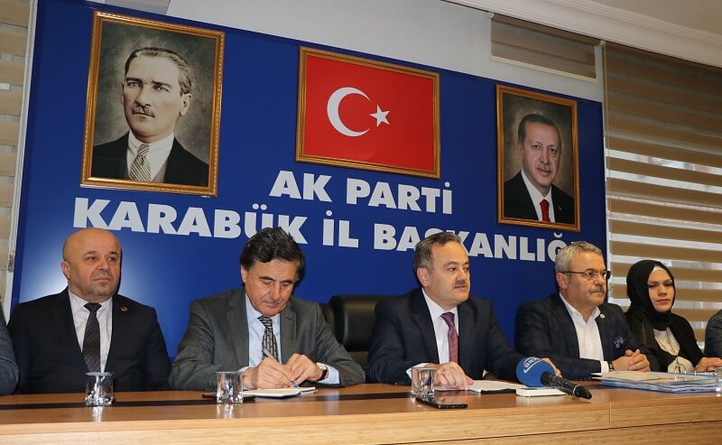 Karabük AK Parti Milletvekillerinden bilgilendirme toplantısı