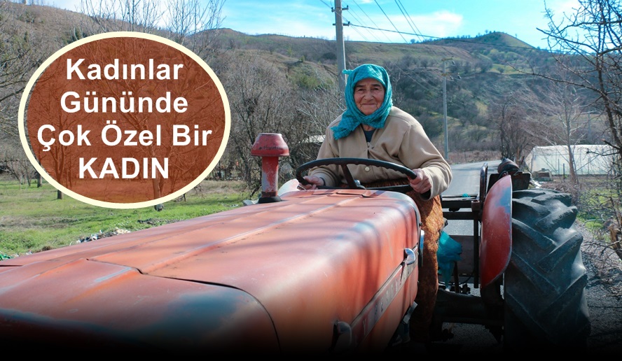 74 yaşındaki Ayşe teyzenin azmi gençlere taş çıkartıyor