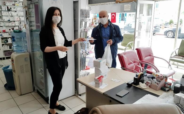 Karabük’te 7 bin 500 kişiye maske dağıtıldı