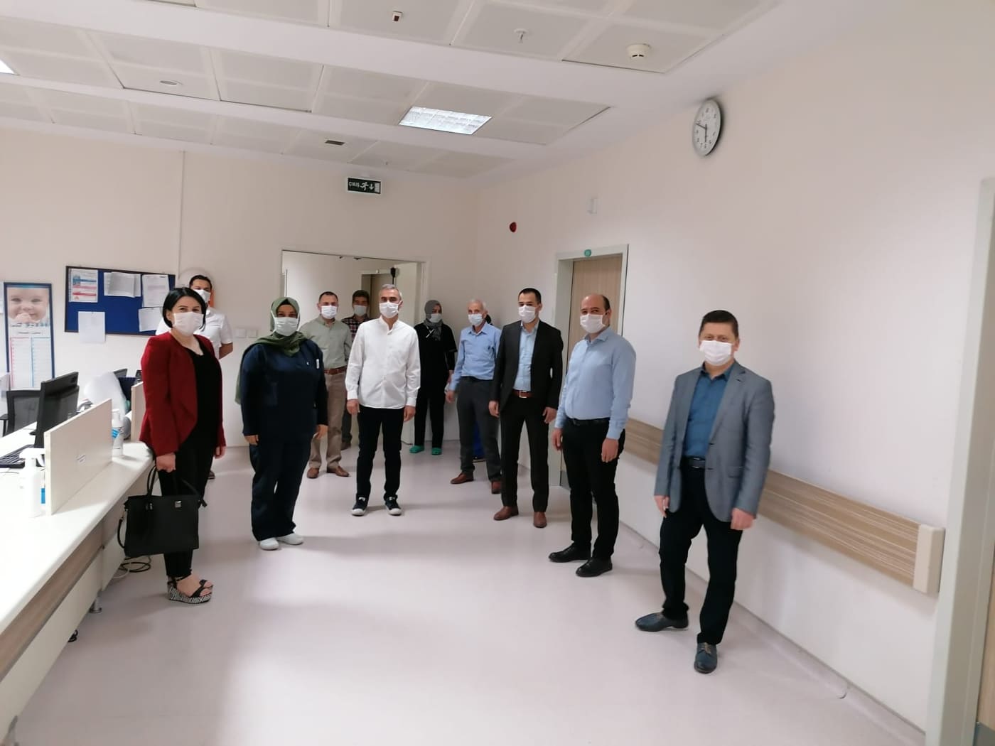 İl Müdürü Dr Ahmet  Sarı’dan Hastanelere Ziyaret
