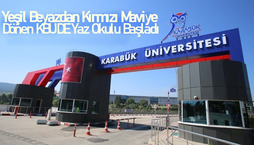 Karabük Üniversitesinde uzaktan eğitim