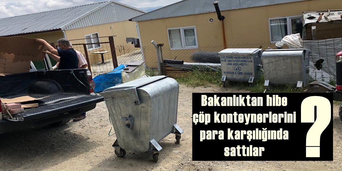 Karabük’te bir iş adamı