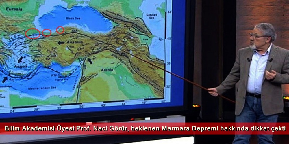 Görür hoca  “Herkes Görüyor,  Marmara Depremi “Geliyorum” diye bağırıyor.”