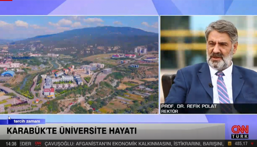 CNN Türk Tercih Zamanı Karabük Üniversitesinde